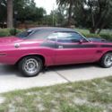 1970 DODGE CHALLENGER T/A 340 SIX PACK 4SPD  &#034;PANTHER PINK&#034;