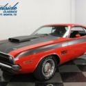 1970 Dodge Challenger T/A Six-Pack 56925 Miles Bright Red Coupe 340 V8 3 Speed A