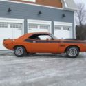1970 Dodge Challenger T/A six pack, survivor ,#match. Vitamin C Orange, 4 speed