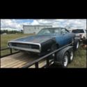 1970 Dodge Charger 500 Blue, matching numbers 318, does not run, good project