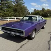1970 Dodge Charger 500 Plum Crazy Purple!