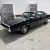 1970 Dodge Charger Coupe Black 500