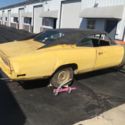 1970 dodge charger project with parts clear title barn find great start