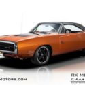 1970 Dodge Charger R/T Atomic Orange Hardtop 440 V8 3 Speed Automatic