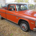 1970 Dodge D-100 Sweptline  ***Rare Burnt Orange Color***