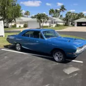 1970 Dodge Dart Coupe Blue Swinger 340