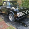 1970 Dodge D/W Series Pickup Black RWD Automatic