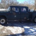 1970 Dodge Sweptline Utiline Power Wagon Crew Cab 4X4 Shortbed Stepside