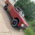 1970 Dodge w200 Pickup Red 4WD Manual