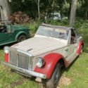 1970 Fiat siata Convertible Red RWD Manual