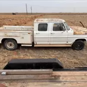1970 FORD 4 DOOR CREW CAB BUMPSIDE WEST TEXAS PROJECT TRUCK PICKUP CLEAN TITLE