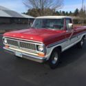1970 Ford F-100 Ranger two wheel drive Camper Tow Special package