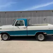 1970 FORD F-100 SPORT CUSTOM SHORT BOX,  390V8, AUTO, AC SET UP