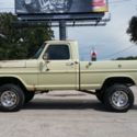 1970 Ford F100 Custom Short bed 4X4 original paint California Truck