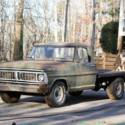 1970 Ford F250 Military Flatbed