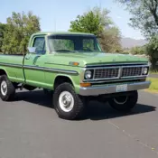 1970 Ford F250 Pickup Green Ranger