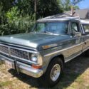 1970 Ford F250 Pickup Green RWD Automatic sport custom