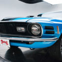 1970 Ford Mach 1  351 Cleveland V8 FMX Fastback Grabber Blue