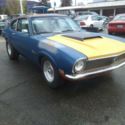 1970 Ford Maverick 302 auto street or drag car, cage connected 4 wheel disc 9 in