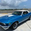 1970 Ford Mustang 2dr Conv 501 Miles Blue  302ci Automatic