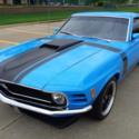 1970 FORD MUSTANG BOSS 302 PRO TOUR 347 STROKER SUPERCHARGED 550HP!