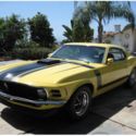 1970 Ford Mustang Boss 302 yellow w/ Black Stripes # matching G code 302 4-Speed