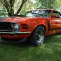 1970 Ford Mustang Boss Orange RWD Manual Boss 302