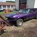 1970 FORD MUSTANG CONVERTIBLE 302 PROJECT NO MOTOR NO TRANS SOLID PROJECT