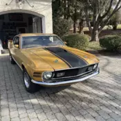 1970 Ford Mustang Coupe Original Paint.  tan