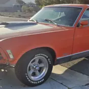 1970 Ford Mustang Mach 1 351 Coupe Orange Mach 1