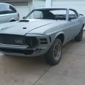 1970 Ford Mustang Mach 1 351 Sportscar Black mach 1