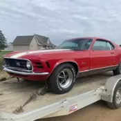 1970 Ford Mustang Mach 1 351ci V8 A/C Power Steering Power Brakes w shaker hhod