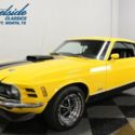1970 Ford Mustang Mach 1 577 Miles Yellow Fastback 351 Cleveland V8 3 Speed Auto