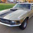 1970 FORD MUSTANG NACH 1 28,493 Miles GOLD 428 COBRA JET RAM AIR Automatic
