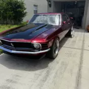 1970 Ford Mustang Red