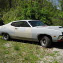 1970 Ford Torino GT  302 V8 C-4 Auto P/S, P/B in primer ready for custom paint