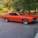 1970 Ford Torino GT Coupe Orange RWD Manual Gt