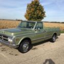 1970 Gmc Custom, Truck, Olive Green, C10, 396, 4 speed