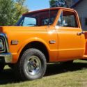 1970 GMC Sierra Pickup Orange RWD Automatic 1500