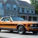 1970 Grabber Orange Ford Mustang Convertible Twister Mach 1 Shelby Tribute