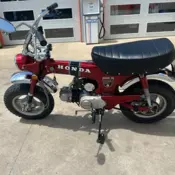 1970 Honda CT70 Trail 70 5382 Miles Ruby Red Metallic 72 CC 3-speed semi-automat