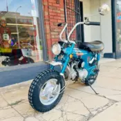1970 Honda CT70H Trail 3558 Miles Candy Blue Sapphire mini_pocket