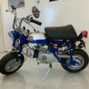 1970 Honda Z50 SUPER RESTORED TITLE SPEEDO LIGHTS 818 Miles Silver and Blue mini