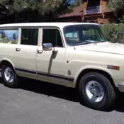 1970 international harvester travelall, Haul 4x8' sheet plywood tail gate closed