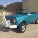 1970 International Scout 800A 4X4 A/C(Convertible/Removable top) V8  tow-bar