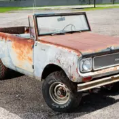 1970 International Scout SUV Grey Aristacrat 800a