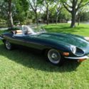 1970 Jaguar E Type Series II Roadster  British Racing Green on Cinnamon Leather