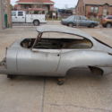 1970 Jaguar XKE E-type Series 2 Coupe Manuel Project needs restoration