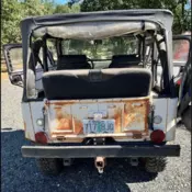 1970 Jeep CJ-5 Convertible White