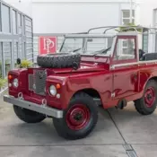 1970 Land Rover Series IIA 88 Esambladora Automotriz 386 Miles Rosso Vino